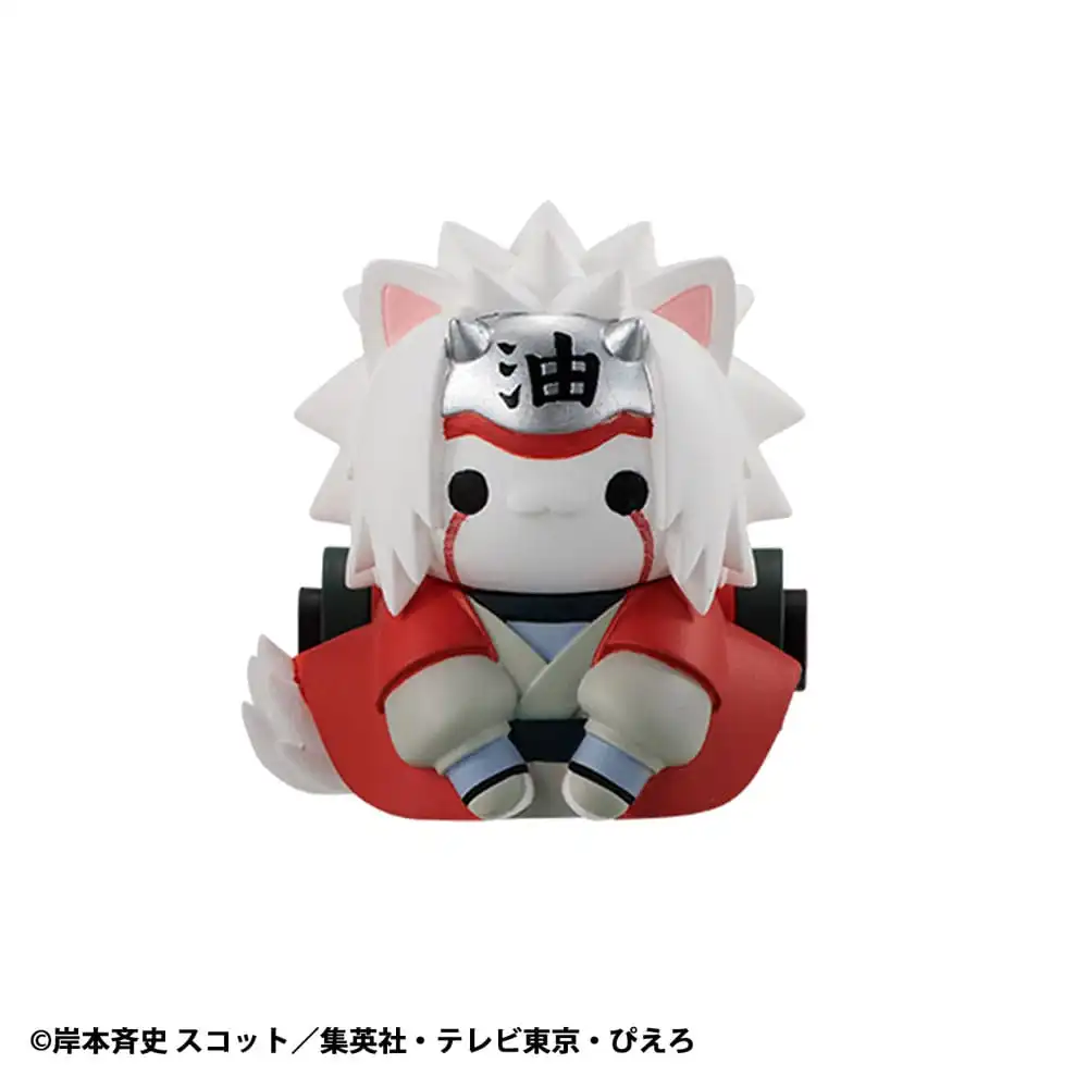 Naruto Shippuden Mega Cat Project Nyaruto! Trading Figures Come here Sasuke-kun 3 cm - 1 Unidade